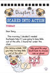 5 Scaredy-Pug 5 Scared into Action -- 绘本听读宝在线台词全文