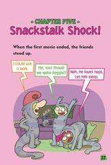 4 Jack and the Snackstalk 5 Snackstalk Shock! -- 绘本听读宝在线台词全文