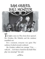 1 The School Is Alive 15. Sam Graves, Hall Monitor -- 绘本听读宝在线台词全文