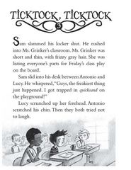 1 The School Is Alive 3. Ticktock, Ticktock -- 绘本听读宝在线台词全文