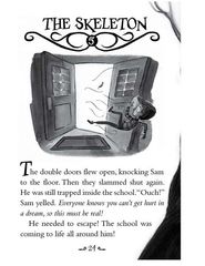 1 The School Is Alive 5. The Skeleton -- 绘本听读宝在线台词全文