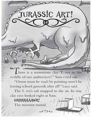 9 The Art Show Attacks 14. Jurassic Art! -- 绘本听读宝在线台词全文