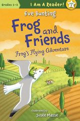 4 Frog's Flying Adventure 1 A Flower for Frog -- 绘本听读宝在线台词全文