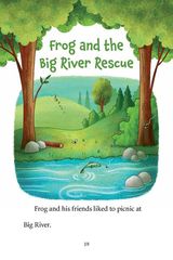 6 Frog Saves the Day 2 Frog and the Big River Rescue -- 绘本听读宝在线台词全文