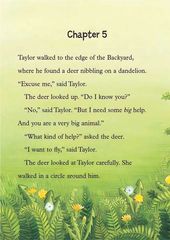 2 Sydney & Taylor Take a Flying Leap Chapter 5 -- 绘本听读宝在线台词全文