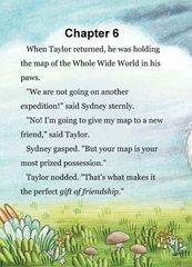 3 Sydney & Taylor and the Great Friend Expedition Chapter 6 -- 绘本听读宝在线台词全文