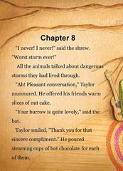 3 Sydney & Taylor and the Great Friend Expedition Chapter 8 -- 绘本听读宝在线台词全文