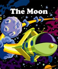 基础词汇·上 The Moon -- 绘本听读宝在线台词全文