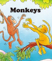 基础词汇·上 Monkeys -- 绘本听读宝在线台词全文