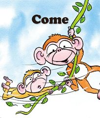 基础词汇·下 Come -- 绘本听读宝在线台词全文