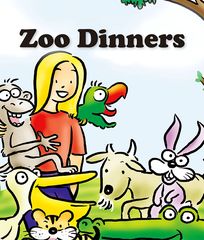 基础词汇·下 Zoo Dinners -- 绘本听读宝在线台词全文