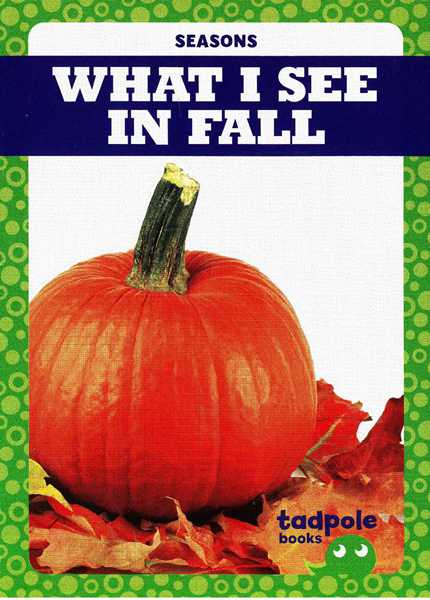 蝌蚪 40 What I See in Fall -- 绘本听读宝在线台词全文