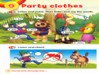 Super Minds Starter U9 Party clothes -- 绘本听读宝在线台词全文