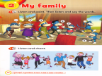 Super Minds Starter U2 My family -- 绘本听读宝在线台词全文