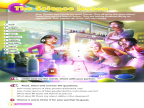 Super Minds Level 5 U0 The Science Lesson -- 绘本听读宝在线台词全文