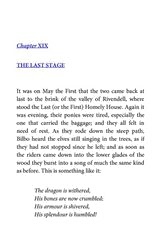 The Hobbit 19 THE LAST STAGE -- 绘本听读宝在线台词全文