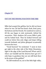 The Hobbit 6 OUT OF THE FRYING-PAN INTO THE FIRE -- 绘本听读宝在线台词全文
