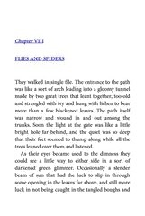 The Hobbit 8 FLIES AND SPIDERS -- 绘本听读宝在线台词全文