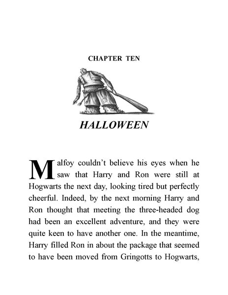 01 Harry Potter and the Sorcerer's Stone 10 Halloween -- 绘本听读宝在线台词全文