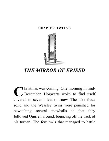 01 Harry Potter and the Sorcerer's Stone 12 The Mirror of Erised -- 绘本听读宝在线台词全文