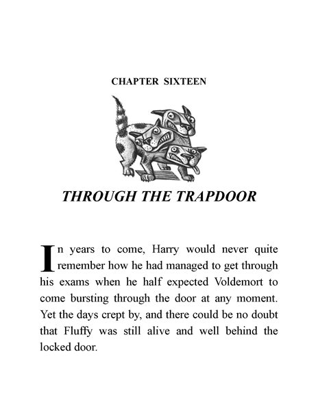 01 Harry Potter and the Sorcerer's Stone 16 Through the Trapdoor -- 绘本听读宝在线台词全文