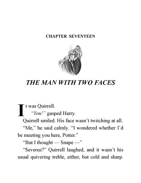 01 Harry Potter and the Sorcerer's Stone 17 The Man with Two Faces -- 绘本听读宝在线台词全文