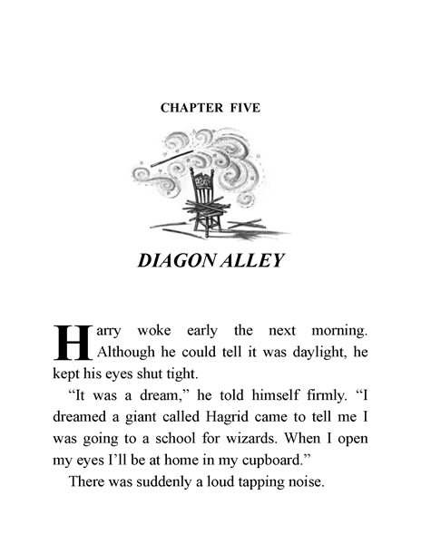 01 Harry Potter and the Sorcerer's Stone 5 Diagon Alley -- 绘本听读宝在线台词全文
