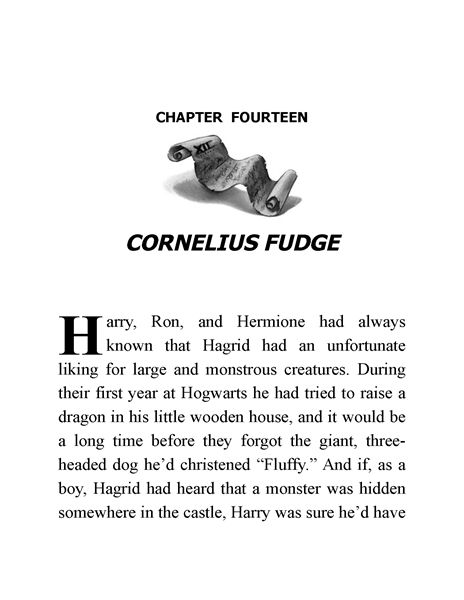 02 Harry Potter and the Chamber of Secrets 14 Cornelius Fudge -- 绘本听读宝在线台词全文