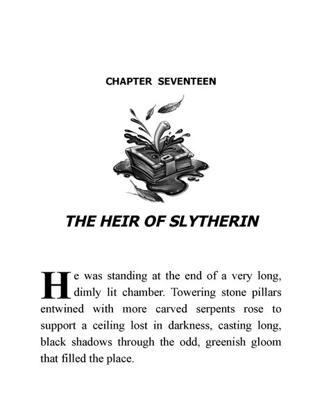 02 Harry Potter and the Chamber of Secrets 17 The Heir of Slytherin -- 绘本听读宝在线台词全文