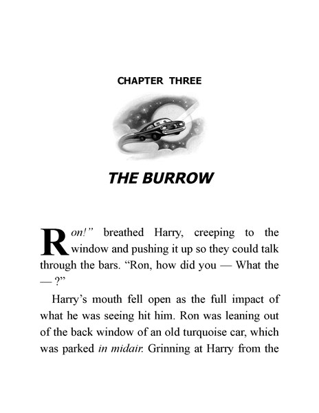 02 Harry Potter and the Chamber of Secrets 3 The Burrow -- 绘本听读宝在线台词全文