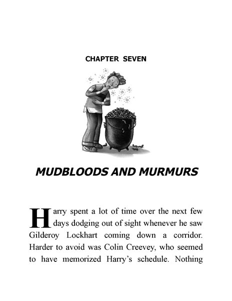 02 Harry Potter and the Chamber of Secrets 7 Mudbloods and Murmurs -- 绘本听读宝在线台词全文