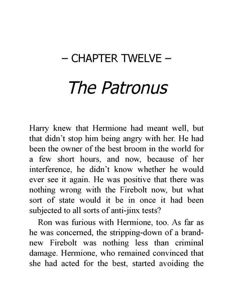03 Harry Potter and the Prisoner of Azkaban 12 The Patronus -- 绘本听读宝在线台词全文