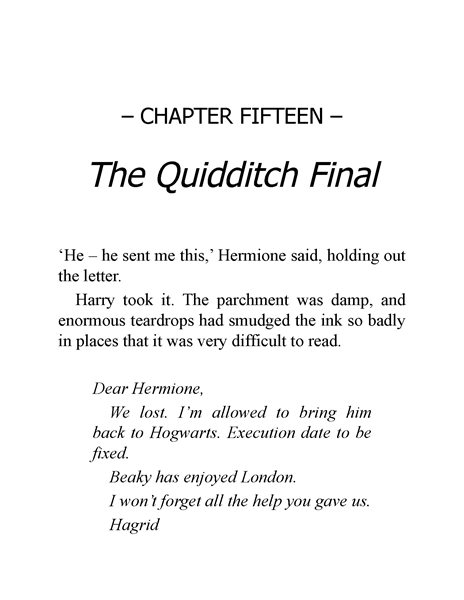 03 Harry Potter and the Prisoner of Azkaban 15 The Quidditch Final -- 绘本听读宝在线台词全文