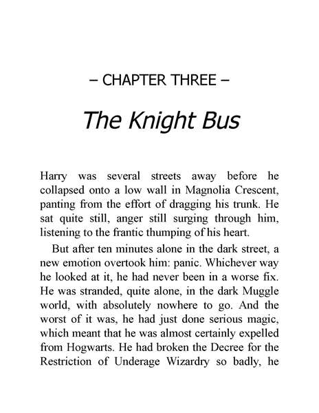 03 Harry Potter and the Prisoner of Azkaban 3 The Knight Bus -- 绘本听读宝在线台词全文