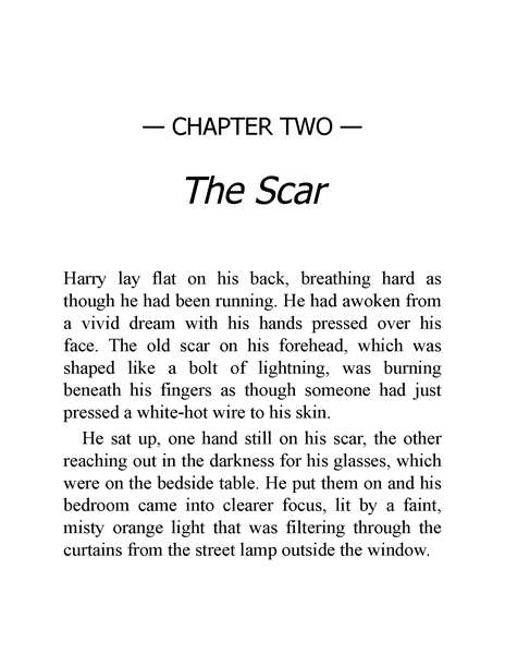 04 Harry Potter and the Goblet of Fire 2 The Scar -- 绘本听读宝在线台词全文