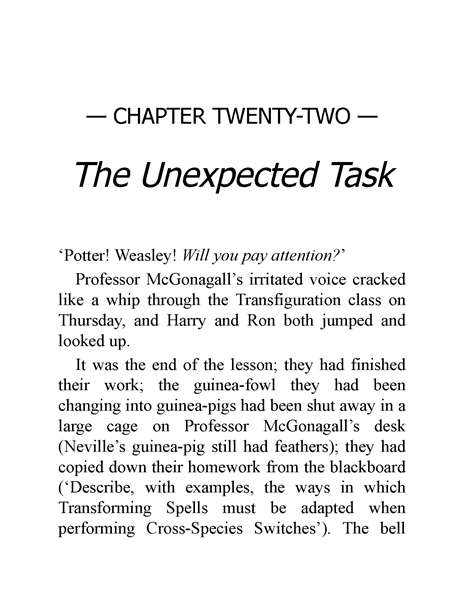 04 Harry Potter and the Goblet of Fire 22 The Unexpected Task -- 绘本听读宝在线台词全文