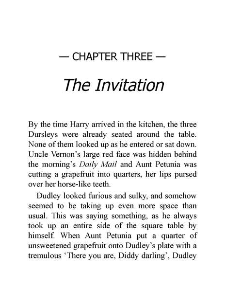 04 Harry Potter and the Goblet of Fire 3 The Invitation -- 绘本听读宝在线台词全文