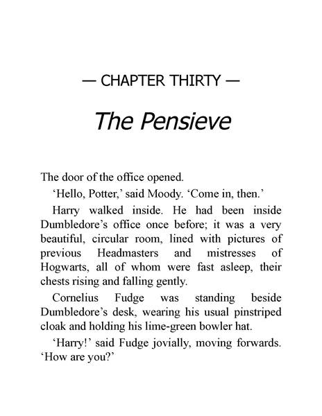 04 Harry Potter and the Goblet of Fire 30 The Pensieve -- 绘本听读宝在线台词全文