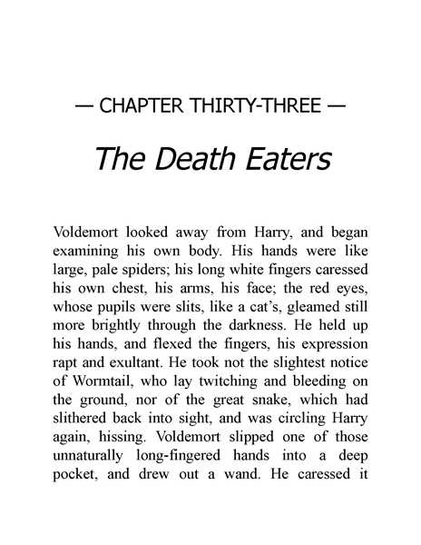 04 Harry Potter and the Goblet of Fire 33 The Death Eaters -- 绘本听读宝在线台词全文