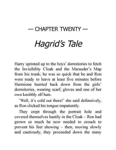 05 Harry Potter and the Order of the Phoenix 20 Hagrid’s Tale -- 绘本听读宝在线台词全文