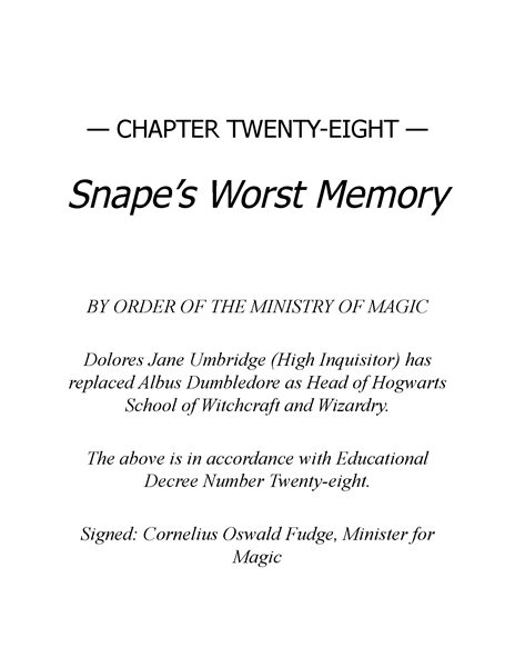 05 Harry Potter and the Order of the Phoenix 28 Snape’s Worst Memory -- 绘本听读宝在线台词全文