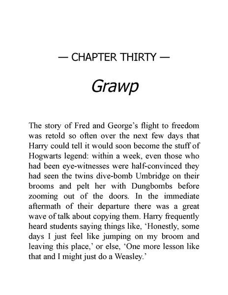 05 Harry Potter and the Order of the Phoenix 30 Grawp -- 绘本听读宝在线台词全文