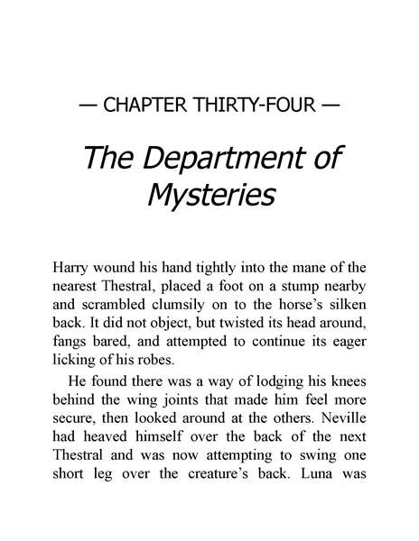 05 Harry Potter and the Order of the Phoenix 34 The Department of Mysteries -- 绘本听读宝在线台词全文