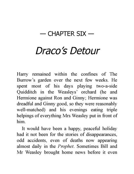 06 Harry Potter and the Half-Blood Prince 6 Draco’s Detour -- 绘本听读宝在线台词全文