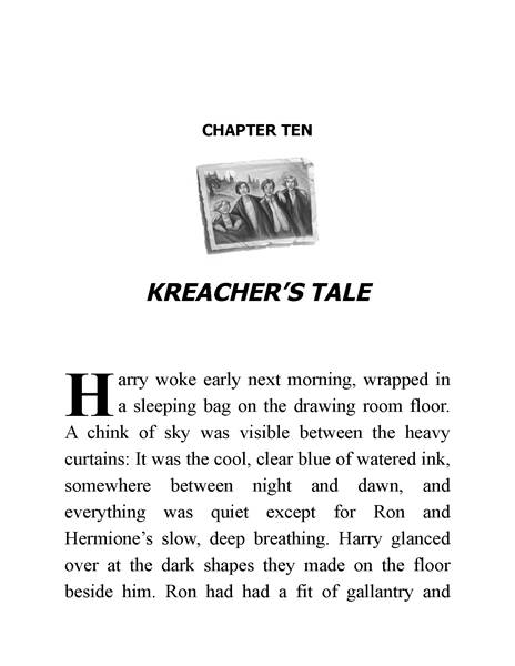 07 Harry Potter and the Deathly Hallows 10 Kreacher’s Tale -- 绘本听读宝在线台词全文