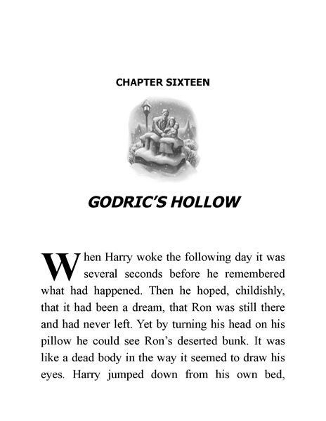 07 Harry Potter and the Deathly Hallows 16 Godric’s Hollow -- 绘本听读宝在线台词全文