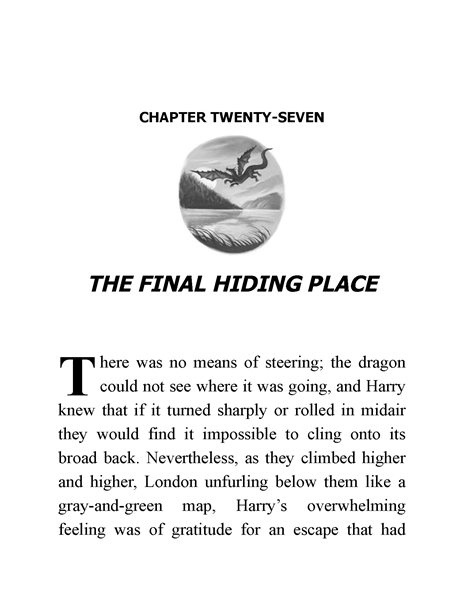 07 Harry Potter and the Deathly Hallows 27 The Final Hiding Place -- 绘本听读宝在线台词全文