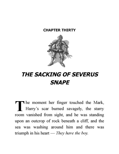 07 Harry Potter and the Deathly Hallows 30 The Sacking of Severus Snape -- 绘本听读宝在线台词全文
