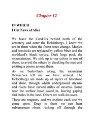 2 On the Far Side of the Mountain 12 I Get News of Alice -- 绘本听读宝在线台词全文