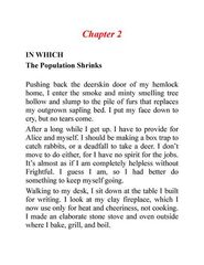 2 On the Far Side of the Mountain 2 The Population Shrinks -- 绘本听读宝在线台词全文